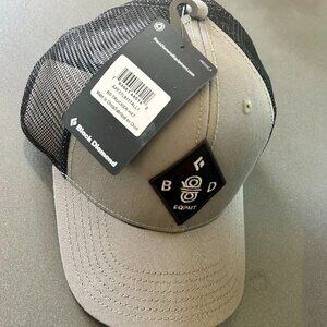 Black Diamond trucker hat new with tags